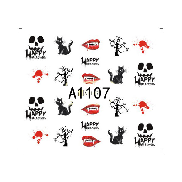 Akril hatású matrica A1107(Halloween)
