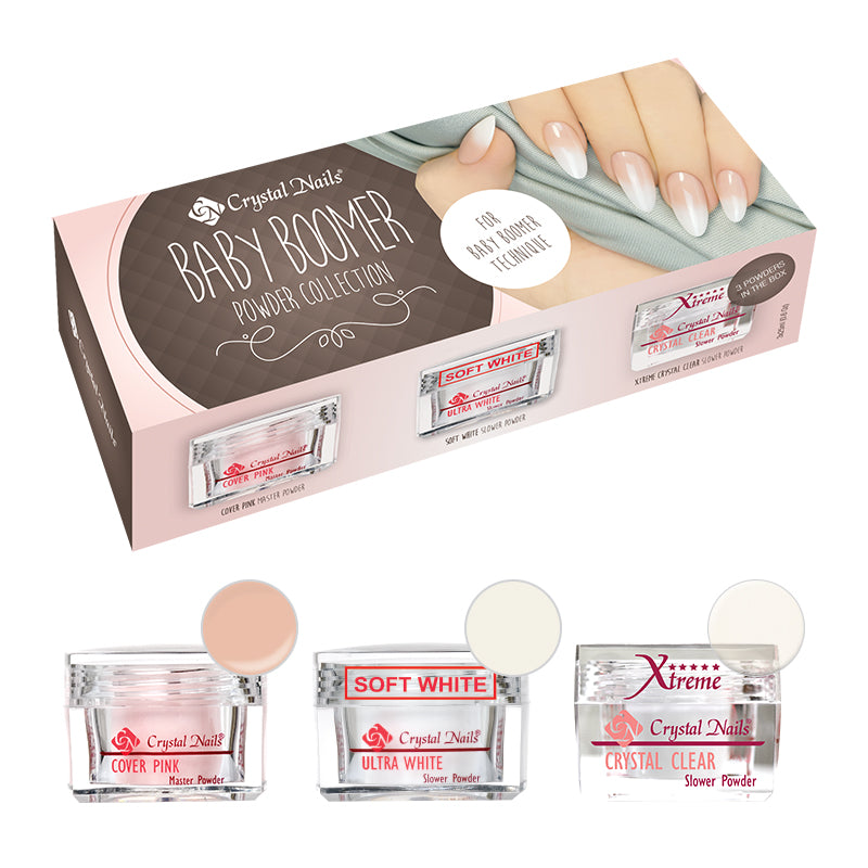 Baby boomer porcelán készlet - 3x25ml (17g)