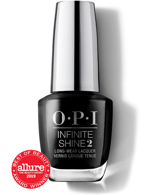 OPI IST02 Lady in black gél lakk hatású körömlakk