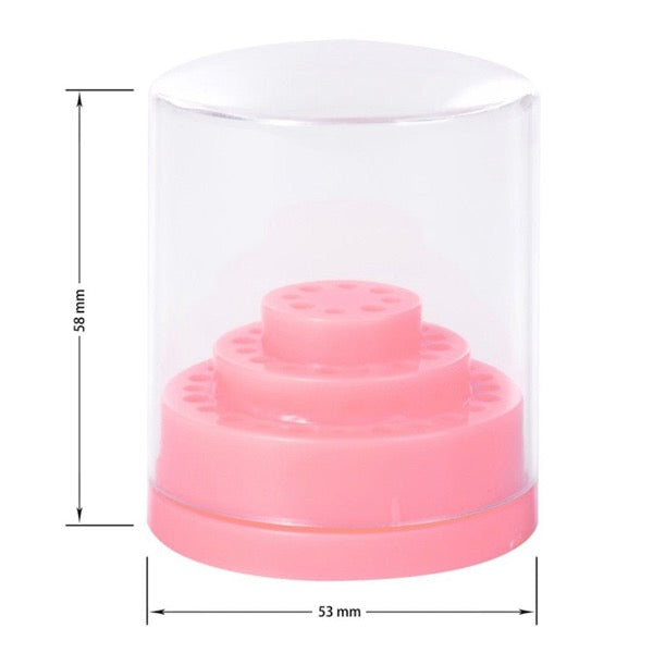 Csiszolófej tartó box 48db-os ∅53mm