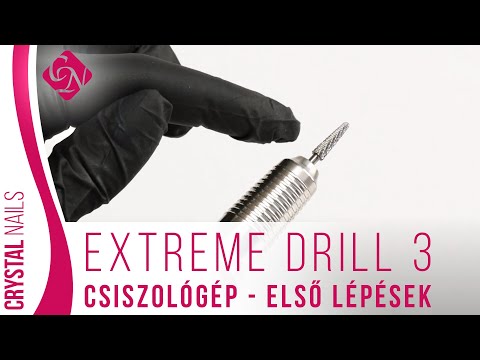 Videó betöltése: Xtreme Drill 3 Műköröm Csiszológép