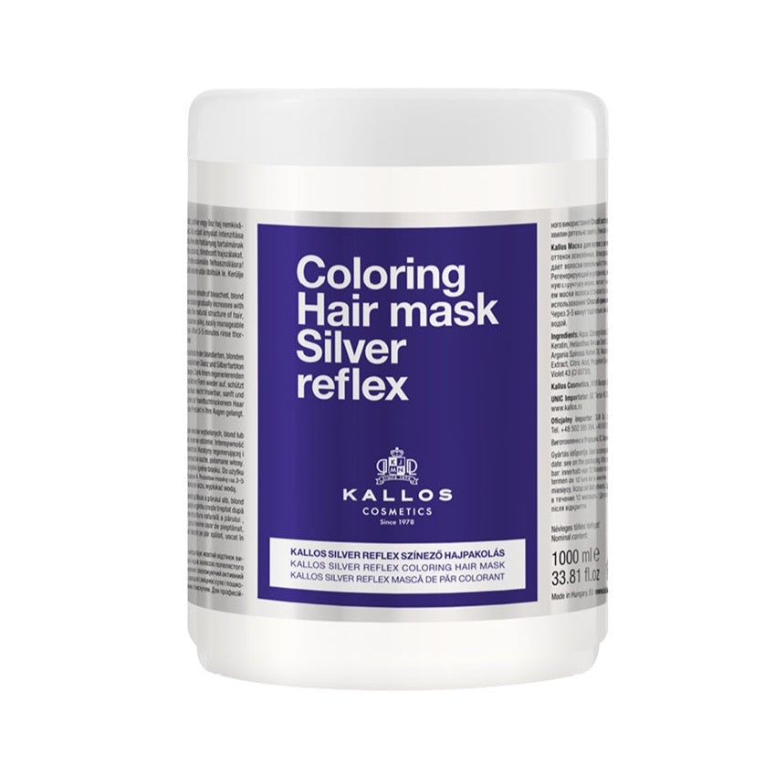 Kallos Silver Reflex Színező Hajpakolás
