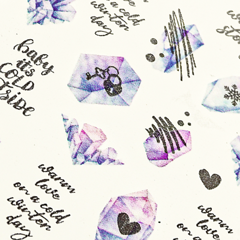 Nagelsticker - Ice Dreams