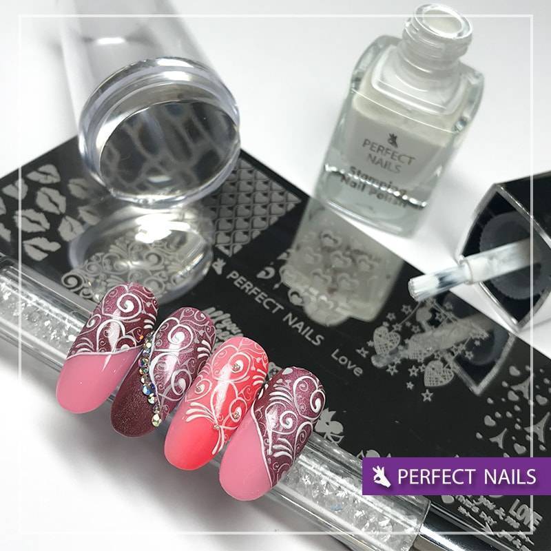 Nail Print Plate - Love