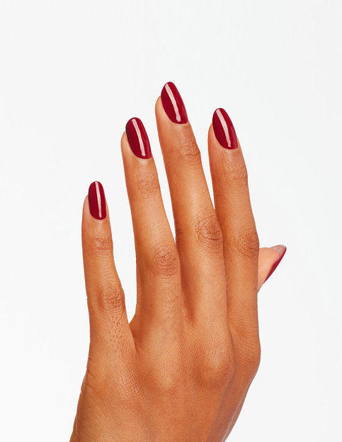 L87 Malaga Wine OPI nail polish