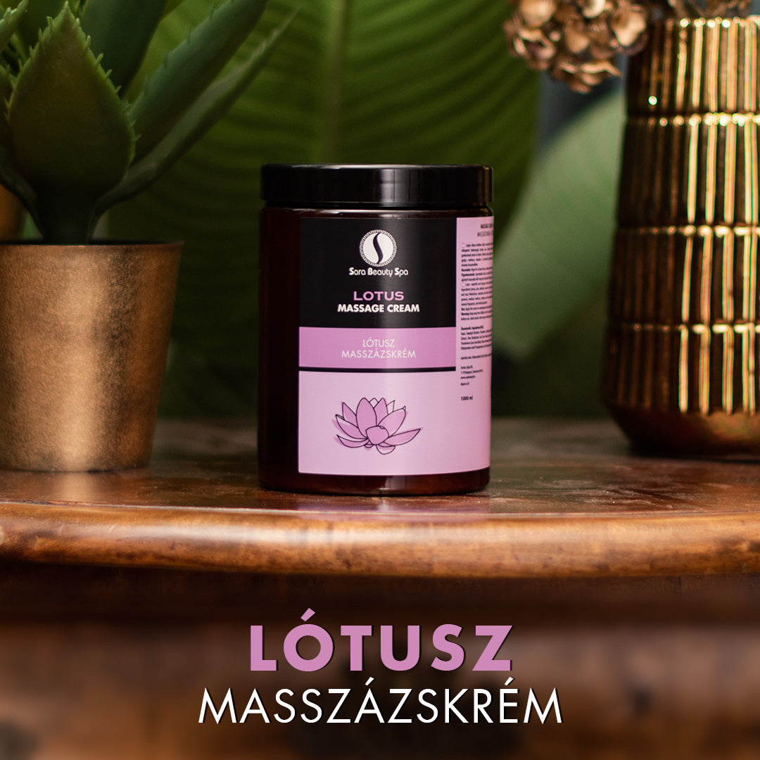 Massage cream Lotus 1000 ml