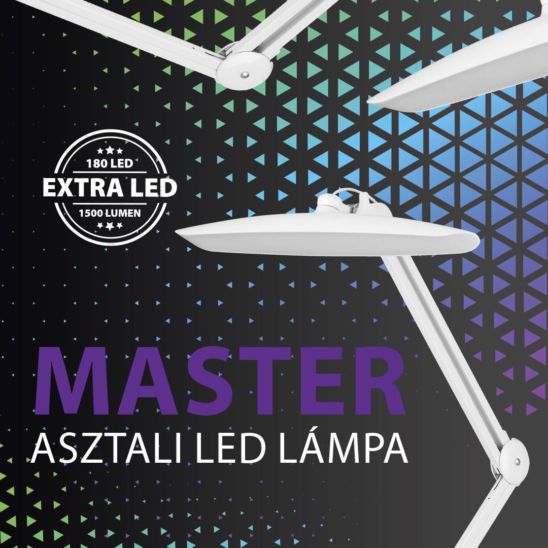 Master Műkörmös Asztali Led Lámpa - Extra Led