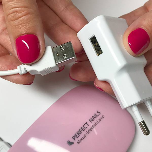 Künstliche Nägel UV/Led-Lampe für Gel-Lack - Maus