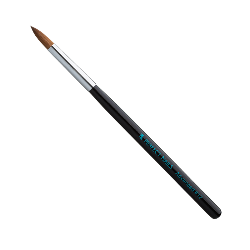 Műkörömépítő Ecset Porcelán - Wood Acryl - Advanced #12