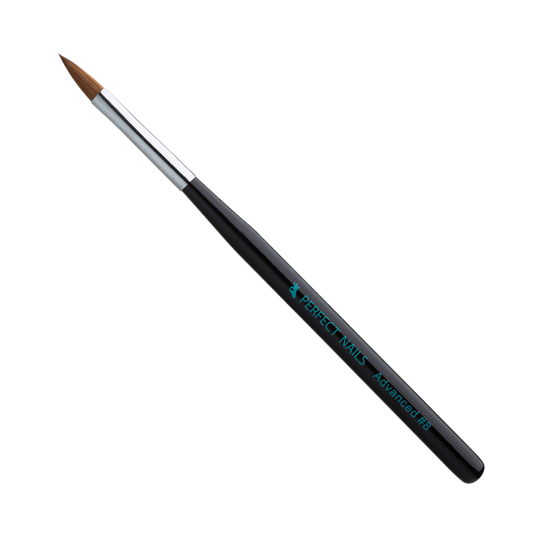 Műkörömépítő Ecset Porcelán - Wood Acryl - Advanced #8