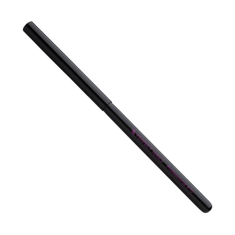 Artificial Nail Builder Brush Porcelain - Wood Acryl - Professional #10