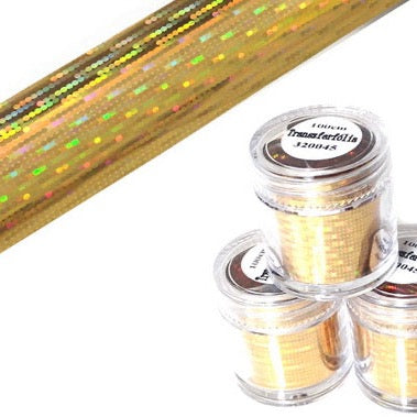 Artificial nails Transfer film 100cm /in several colors/