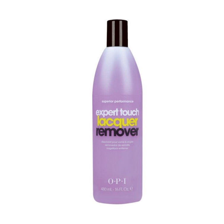 OPI Expert Touch Lacquer Remover - Gél lakk leoldó & Körömlakklemosó 480ml