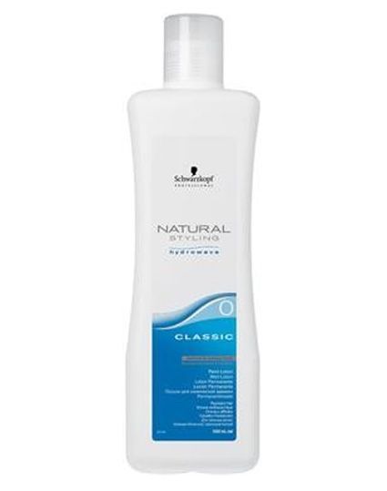 Schwarzkopf Natural Styling Glamour Wave 0 dauervíz nehezen hullámosítható hajra