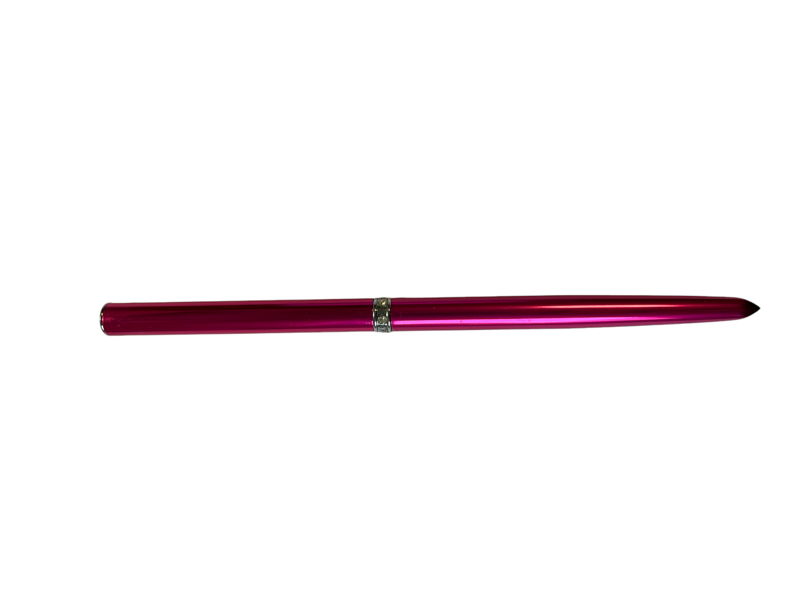 Rhinestone rounded jelly brush with bristles #6