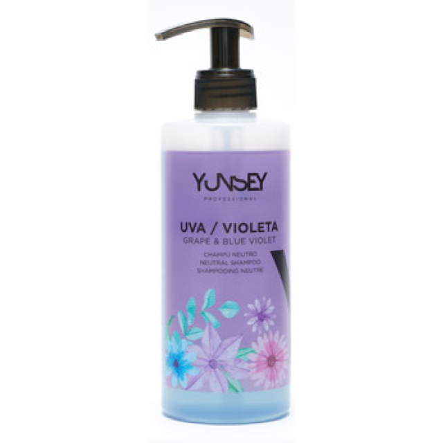 Yunsey ibolya illatú neutrális tisztító sampon 400 ml