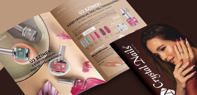 Fedezd fel a legújabb Crystal Nails újdonságokat: trendi színek és különleges textúrák