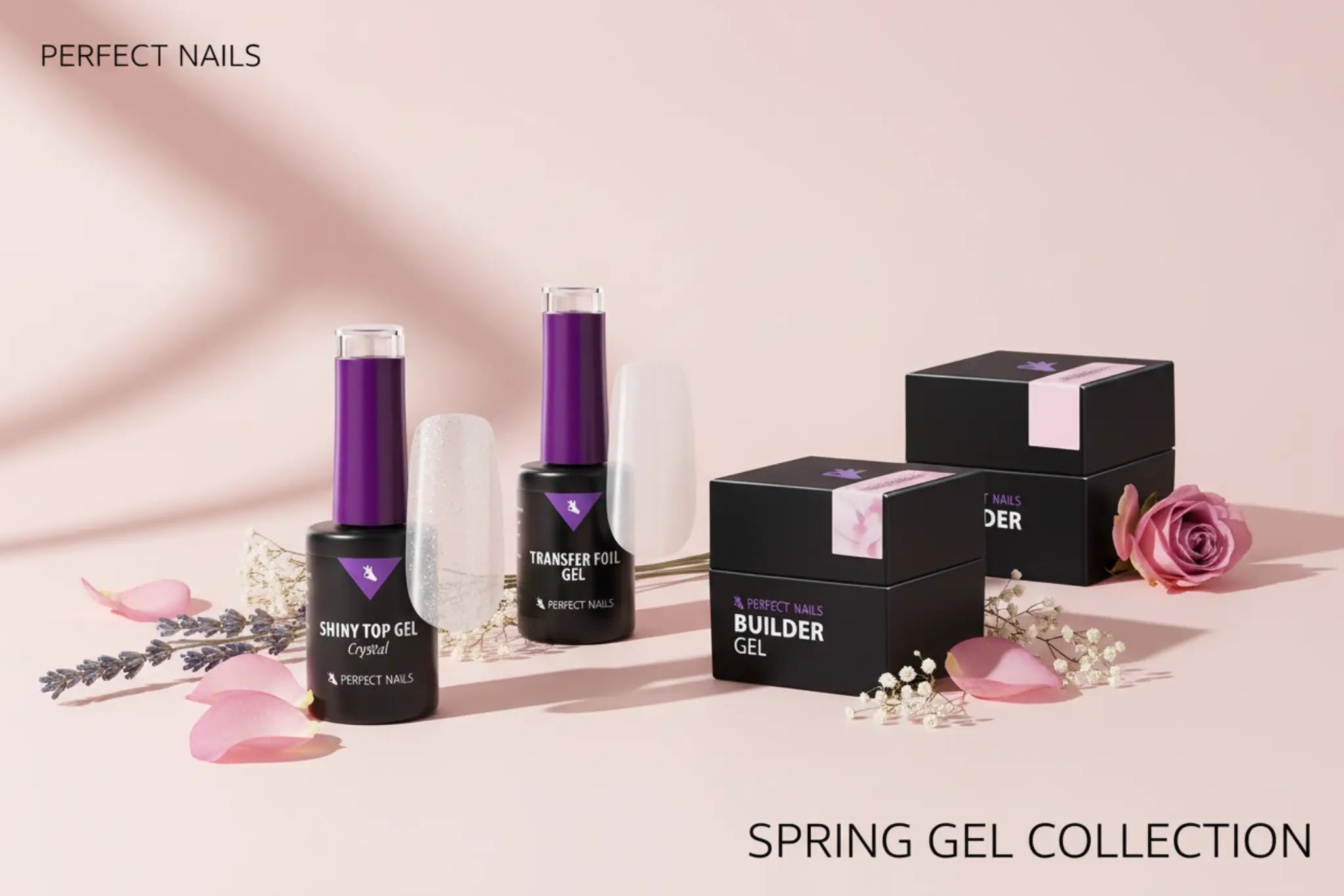 Tavaszi újdonságok a Perfect Nails-től – természetesség, virágos elegancia és ragyogó befejezés.