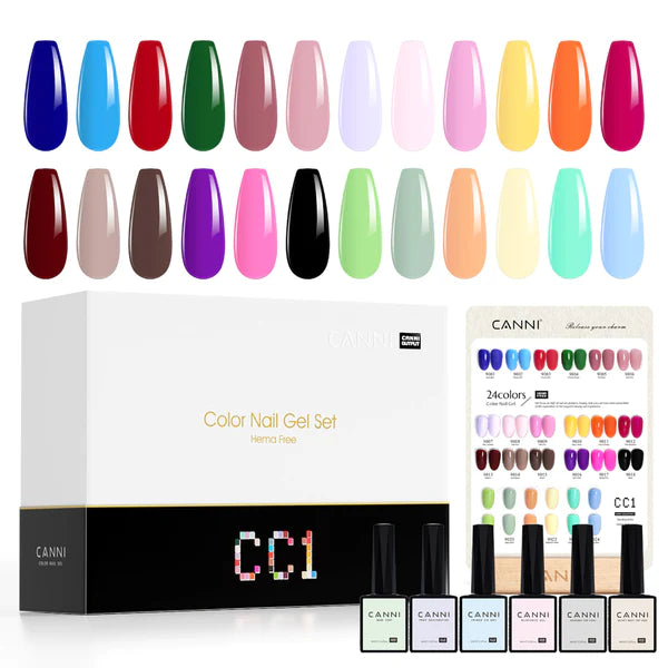 CANNI HEMA FREE Color Nail Gel CC1