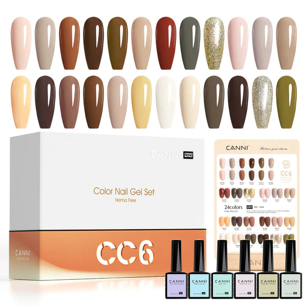 CANNI HEMA FREE Color Nail Gel CC6