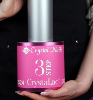 Crystal Nails CrystaLac Komoly, éveken át tartó kutató-fejlesztő munka eredménye a 3 step és One step CrystaLac gél lakk: ez a színes anyag a színes zselék tartósságát nyújtja a lakkozás könnyedségével.