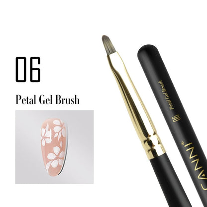 CANNI Premium Pinsel Nr. 06 – Blütenblatt-Pinsel