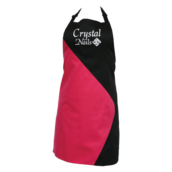 Crystal Nails Pink&amp;Black kötény