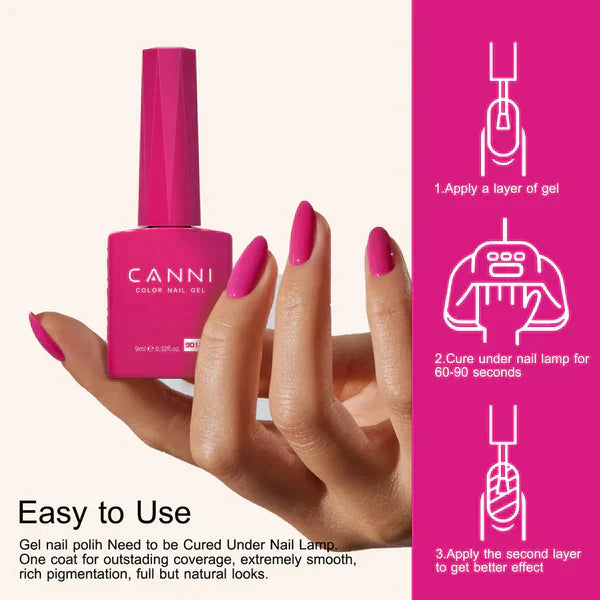 CANNI HEMA FREE UV/LED gel polish 9ml - 9041