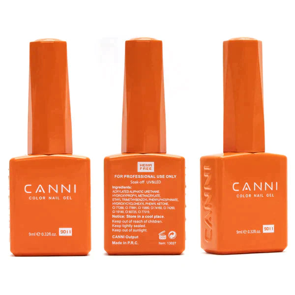 CANNI HEMA FREE UV/LED gel polish 9ml - 9012