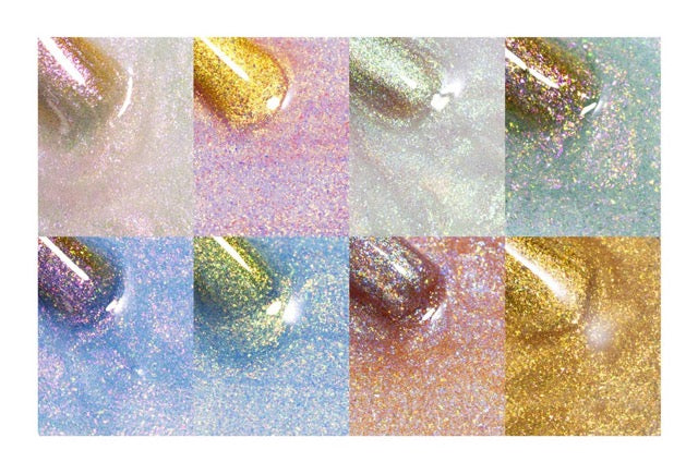 CANNI HEMA FREE UV/LED gél lakk 9 ml No.8072 - Aurora Glitter