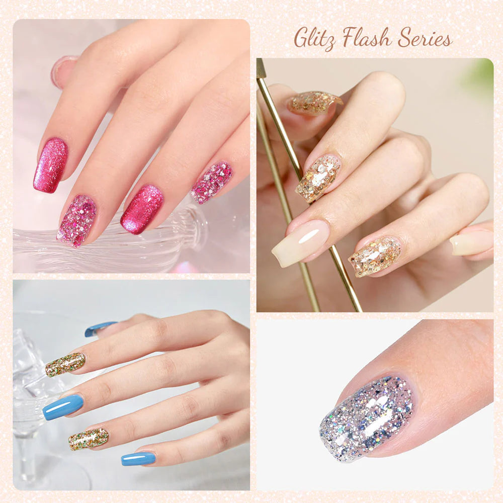 CANNI HEMA FREE Set 8 x 9 ml - Nr. 11 - Glitz Flash Collection