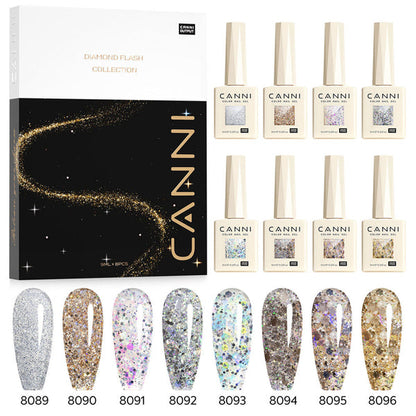 CANNI HEMA FREE szett 8 x 9 ml - Dawn Crystal Collection