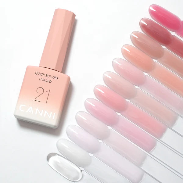 CANNI HEMA FREE Quick Builder Gel - 9 ml - X17 Rose