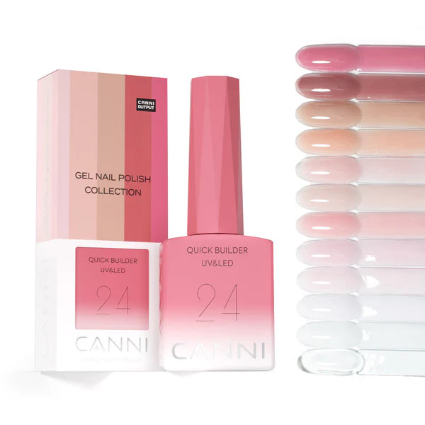 CANNI HEMA FREE Quick Builder Gel - 9 ml - X19 Softy