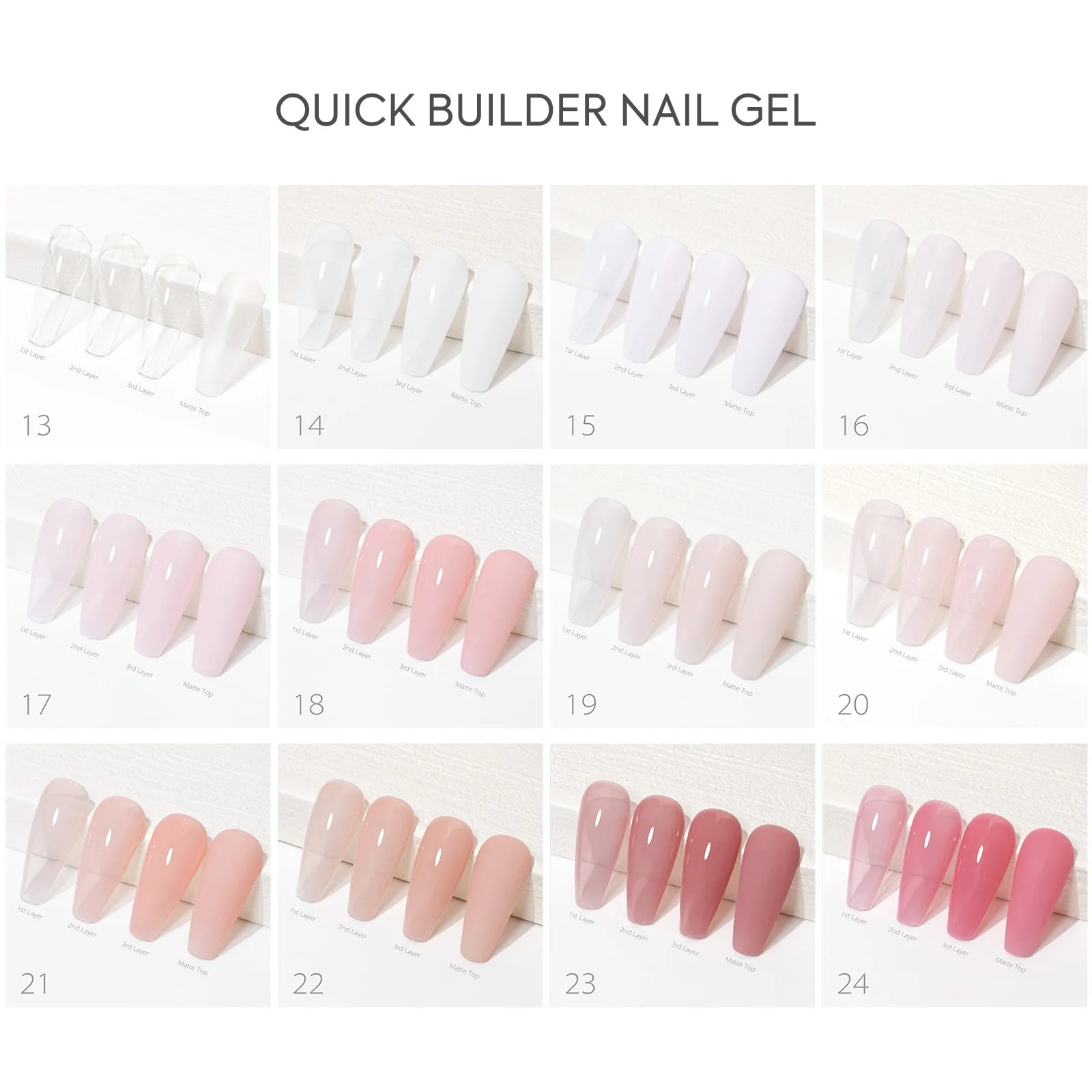 CANNI HEMA FREE Quick Builder Gel - 9 ml - X13 Klar