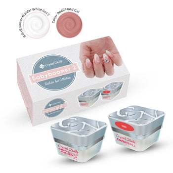 Crystal Nails BabyBoomer 2 zselé készlet
