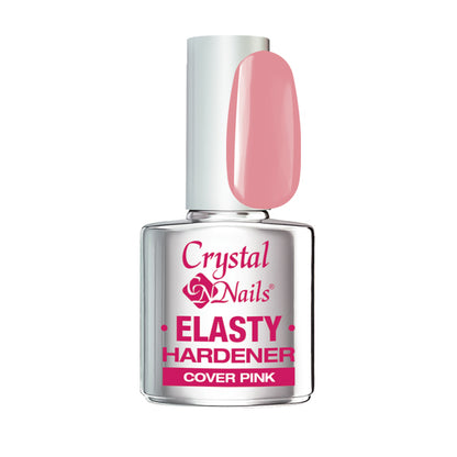 Crystal Nails Elasty Hardener Gel - Cover Pink 13ml
