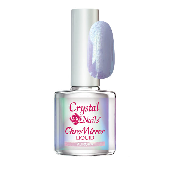 Crystal Nails ChroMirror króm liquid 4ml - Aurora