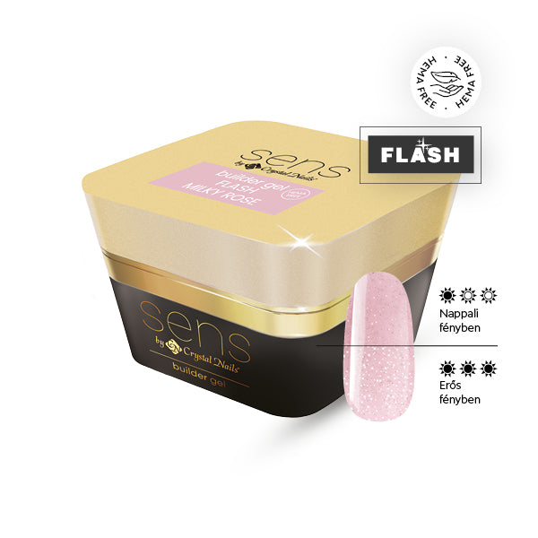 SENS Flash builder gel - Milky Rose