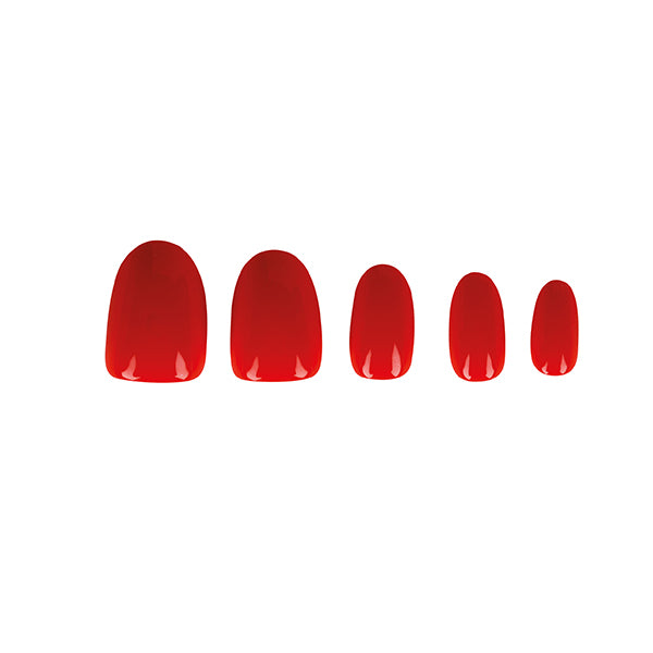 Crystal Nails PressOn Nail Tip - Red