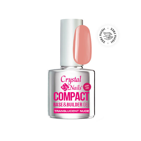 Compact HEMA Free Base gel Translucent Nude - 13 ml