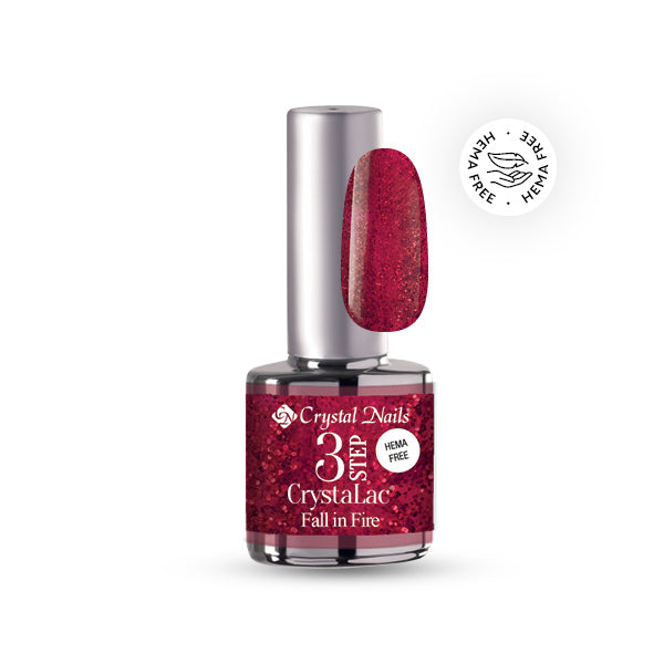 3 STEP CrystaLac - Fall in Fire (4ml)