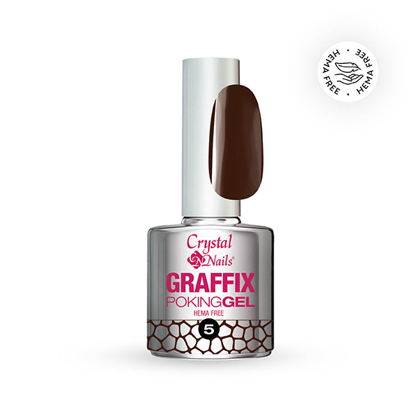 Graffix Poking Gel - 05 Chocolate Brown 4 ml