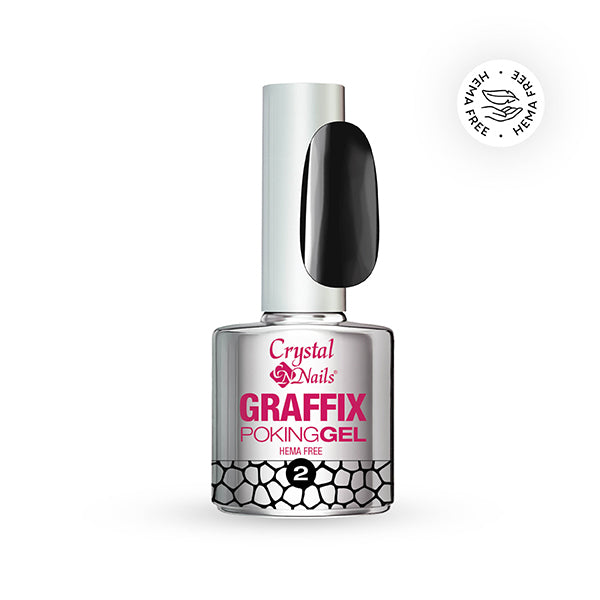 Graffix Poking Gel - 02 Black 4 ml