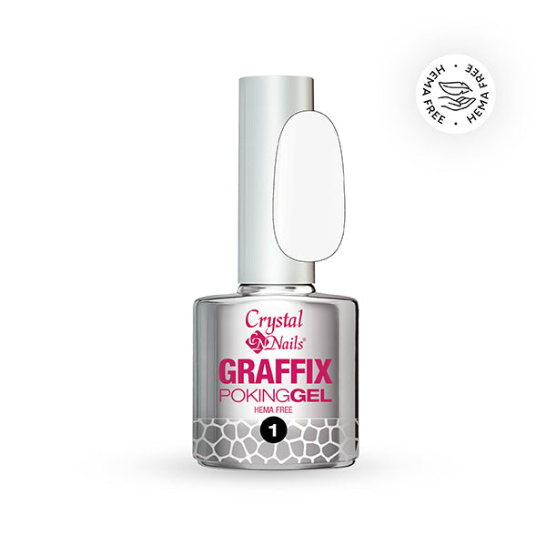 Graffix Poking Gel - 01 White 4 ml
