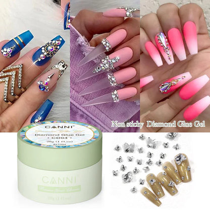 CANNI Fixálásmentes Glue Gel - kőragasztó - 28g