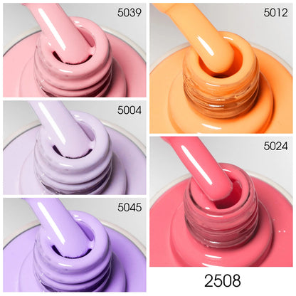 Venalisa HEMA-TPO mentes UV/LED Gél lakk szett  5x10 ml - Sunset Mirage