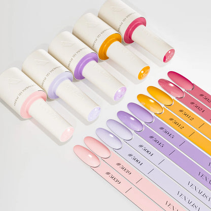 Venalisa HEMA-TPO mentes UV/LED Gél lakk szett  5x10 ml - Sunset Mirage