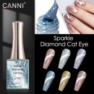 CANNI Sparkle Diamond Cat Eye gél lakk 16 ml C128