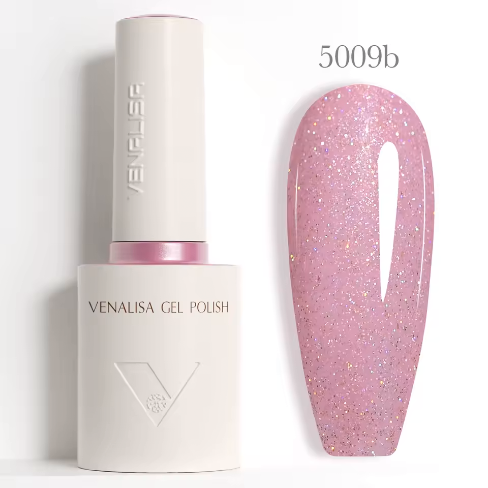 Venalisa HEMA-TPO mentes UV/LED Gél Lakk 10ml No. 5009 Glitter